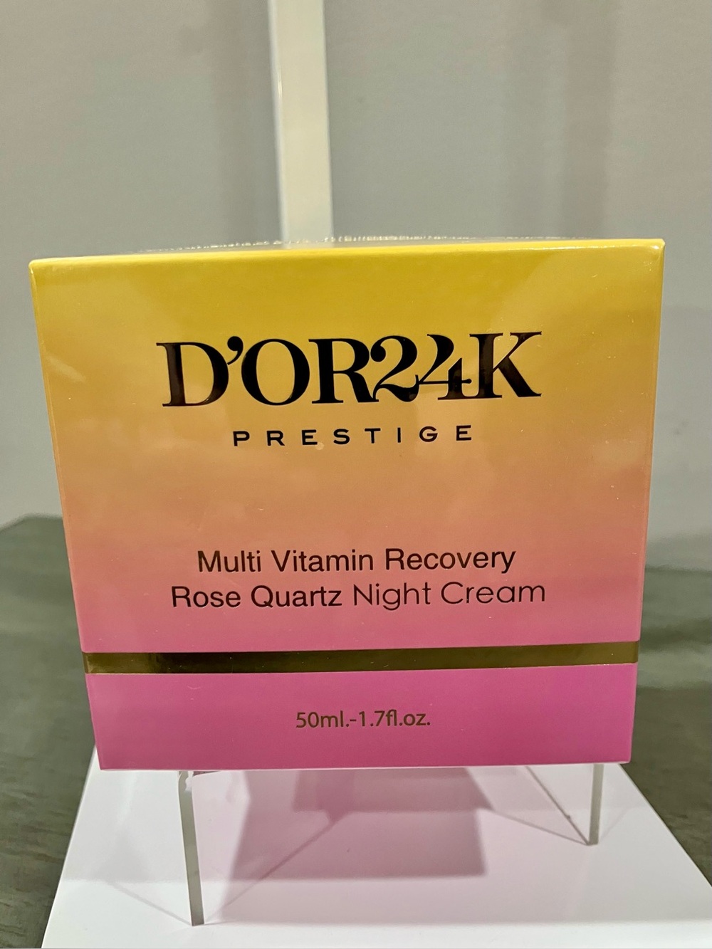 D'OR24K Prestige Multi Vitamin Recovery Rose Quartz Night Cream - Picture 2 of 3